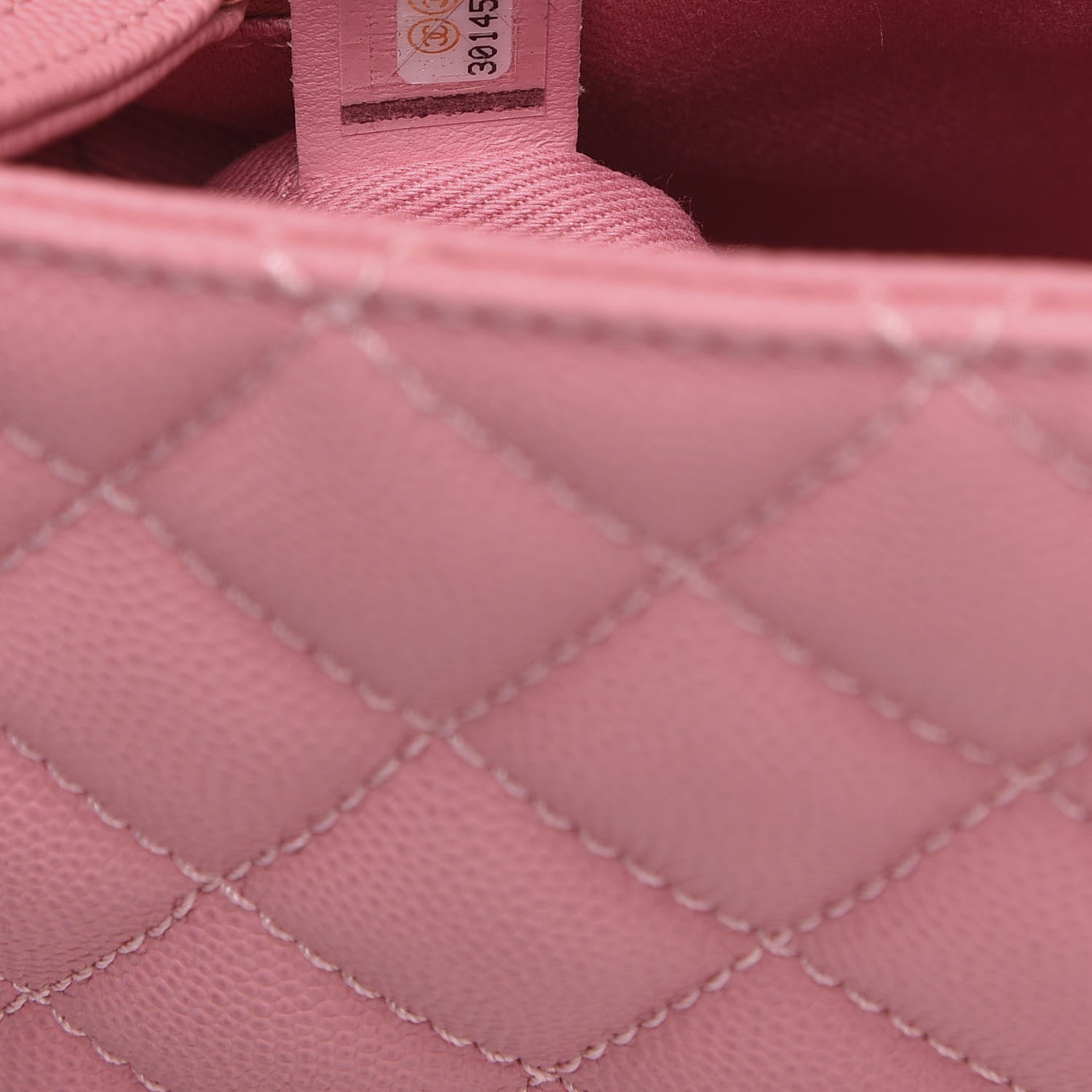 Chanel Caviar Quilted Small Coco Handle Flap Light Pink 7 of 11