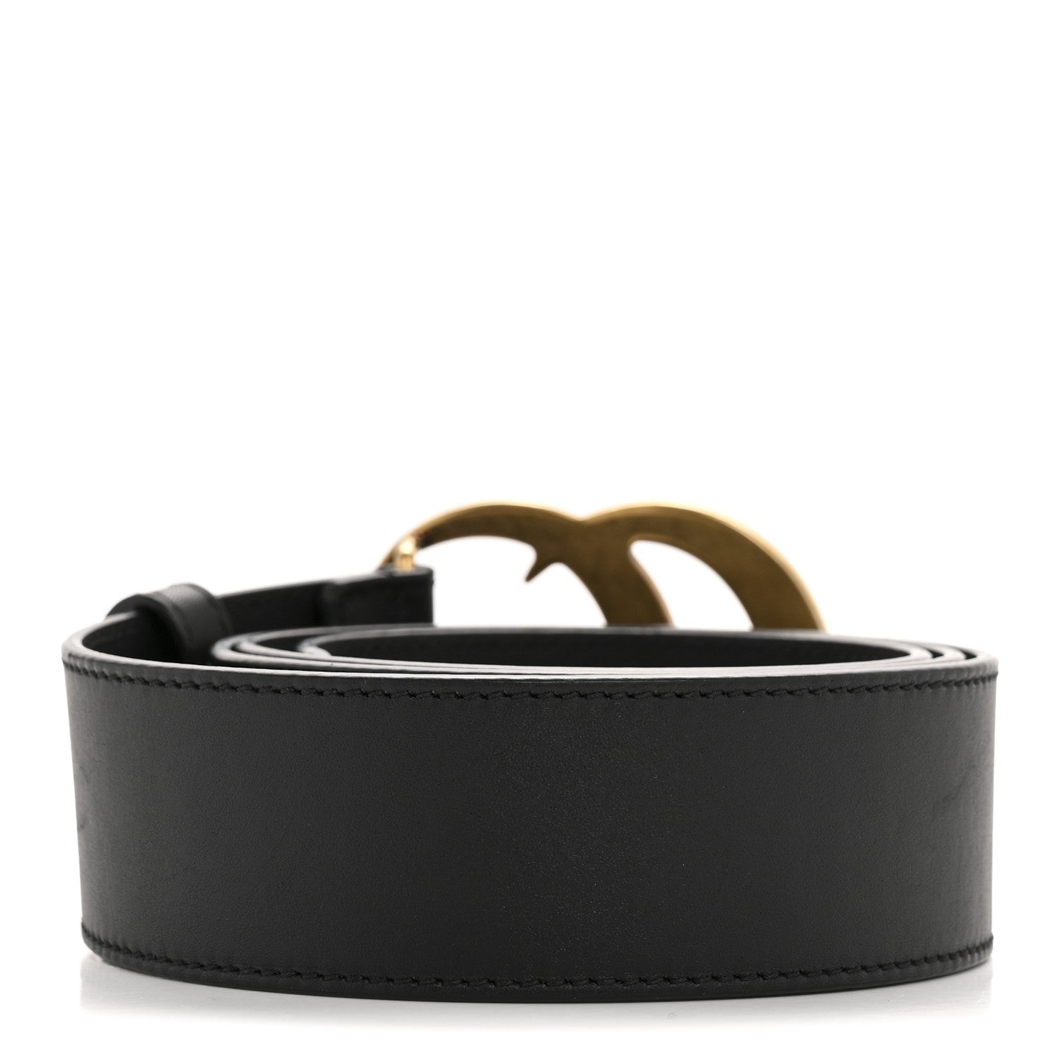 Gucci Calfskin Double G 40mm Belt 90 36 Black 2 of 6