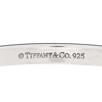 Tiffany Sterling Silver Narrow 1837 Bangle Bracelet 3 of 3