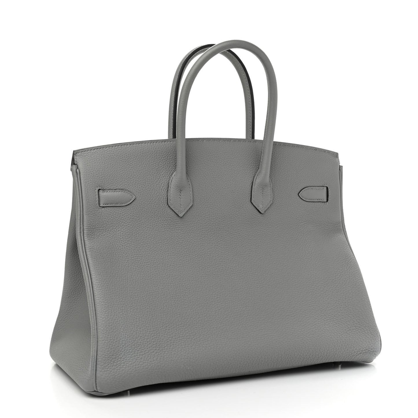 Togo Bi-Color Birkin 35 Gris Mouette Bleu Agate