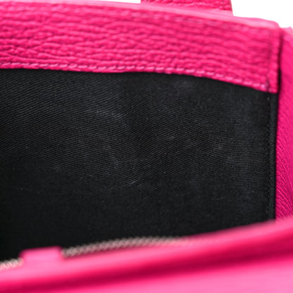 3.1 Phillip Lim Textured Calfskin Mini Pashli Satchel Bright Fuchsia 10 of 10