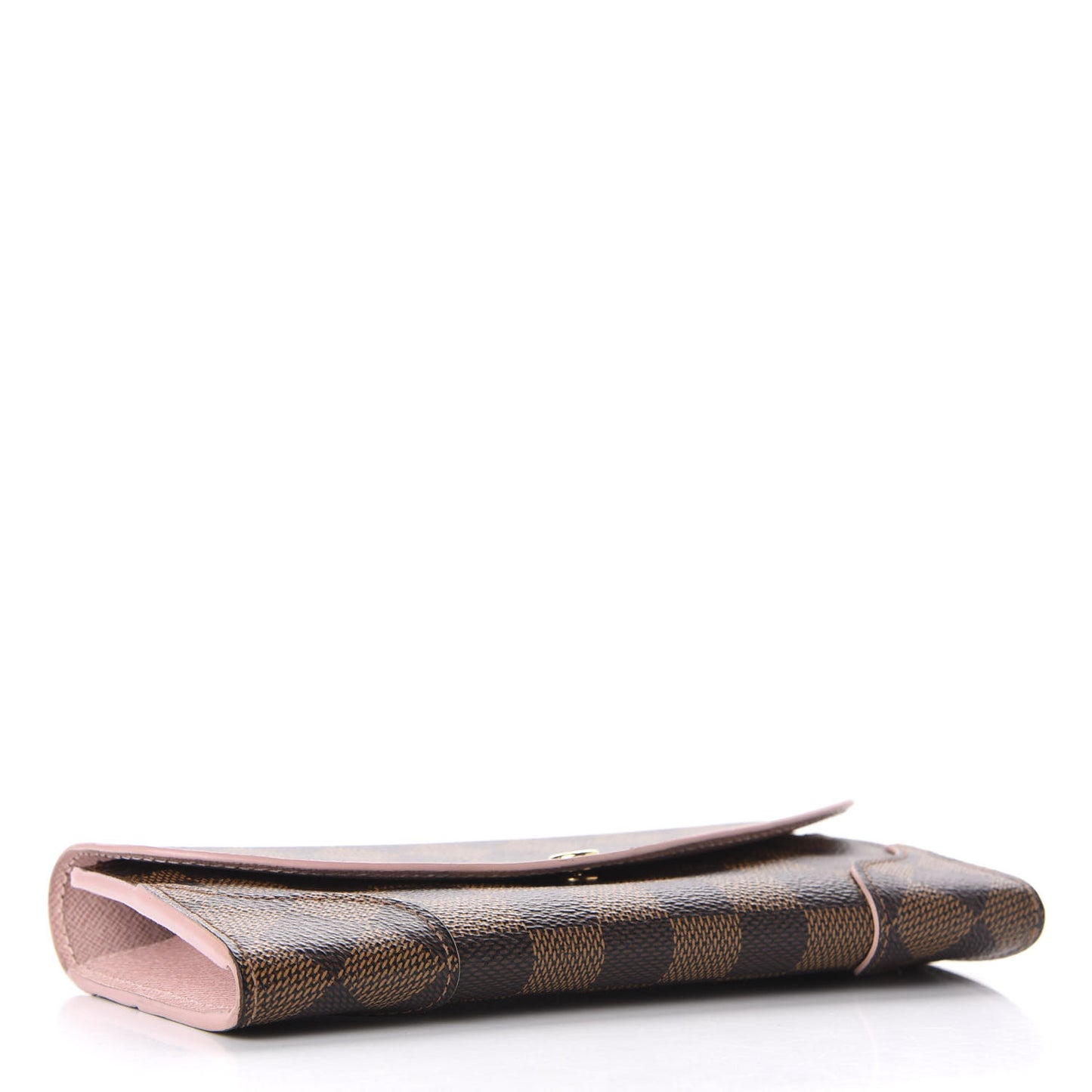 Damier Ebene Caissa Wallet Rose Ballerine