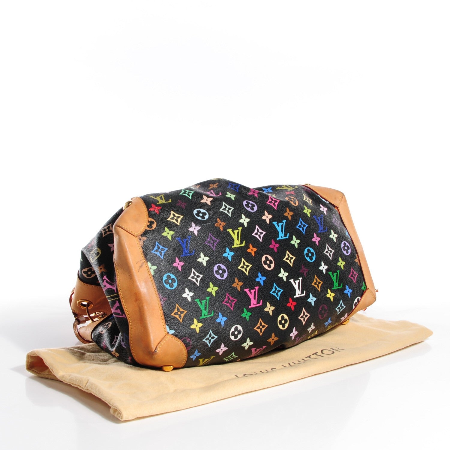 Louis Vuitton Monogram Multicolor Ursula Black 4 of 7