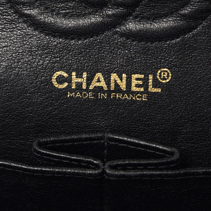 Chanel Caviar Quilted Medium Double Flap Black 7 of 15