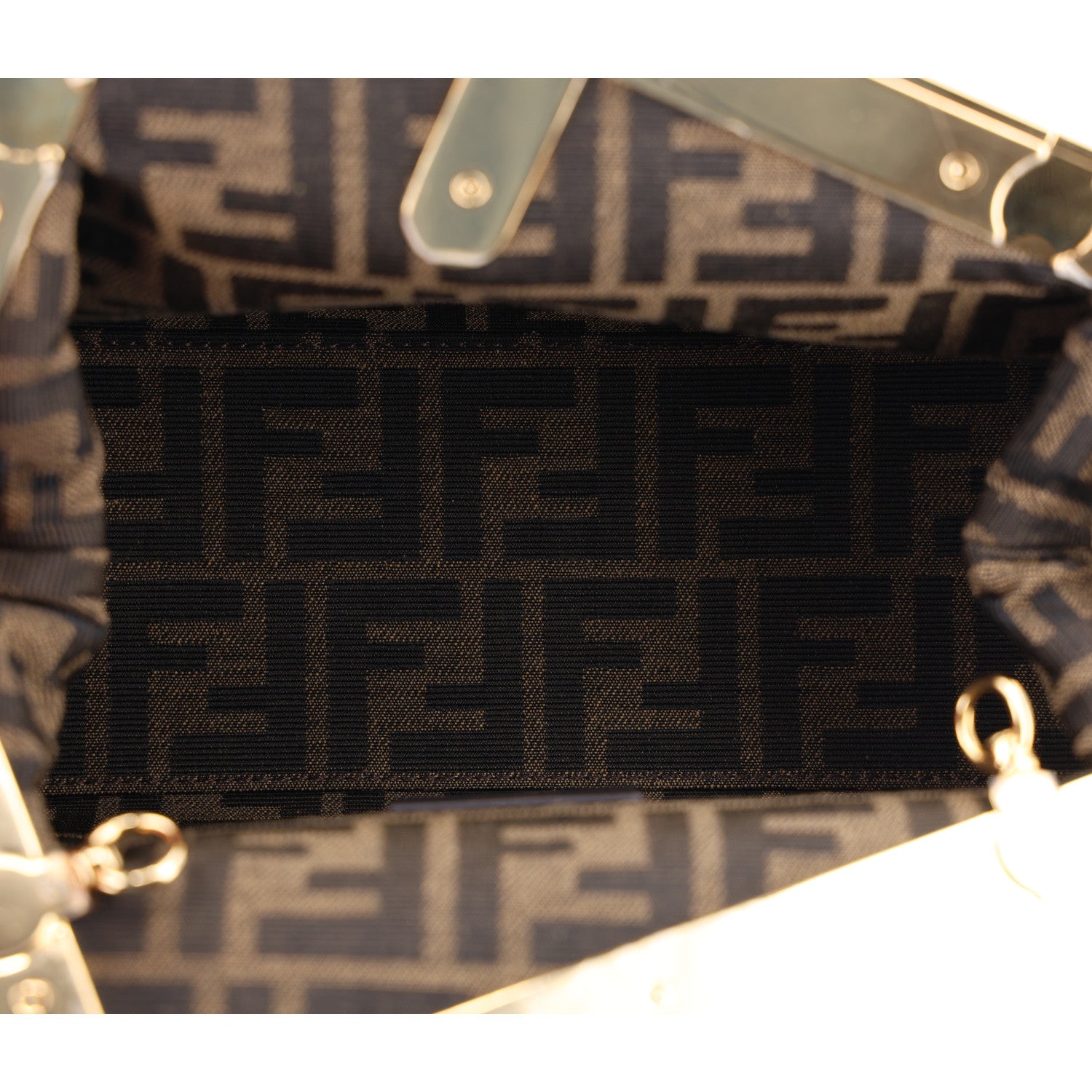Fendi Shiny Nappa Small Fendi First Dove Gray 5 of 10