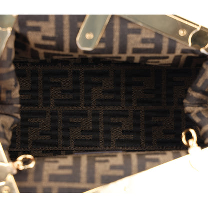 Fendi Shiny Nappa Small Fendi First Dove Gray 5 of 10