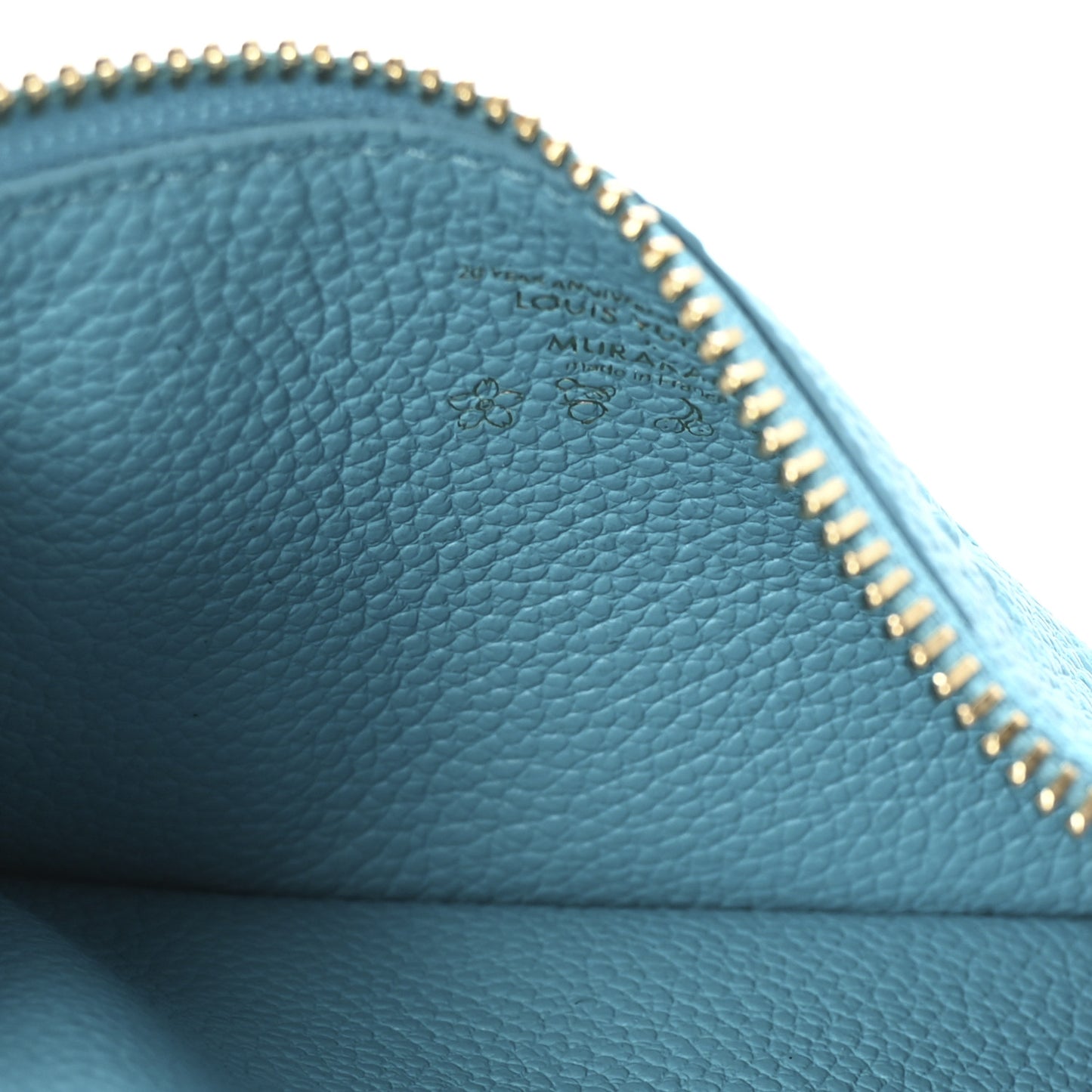LV X TM Monogram Romy Card Holder Kabira Blue