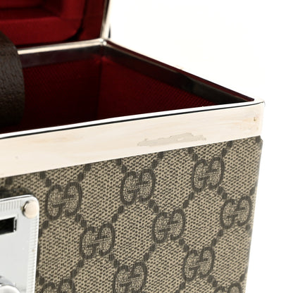 Gucci GG Supreme Monogram Globe-Trotter Beauty Case Brown 12 of 13
