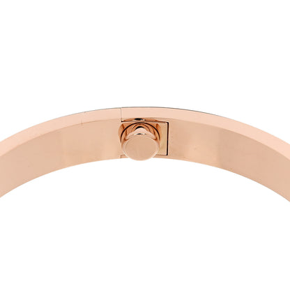 Cartier 18K Pink Gold LOVE Bracelet 17 8 of 8