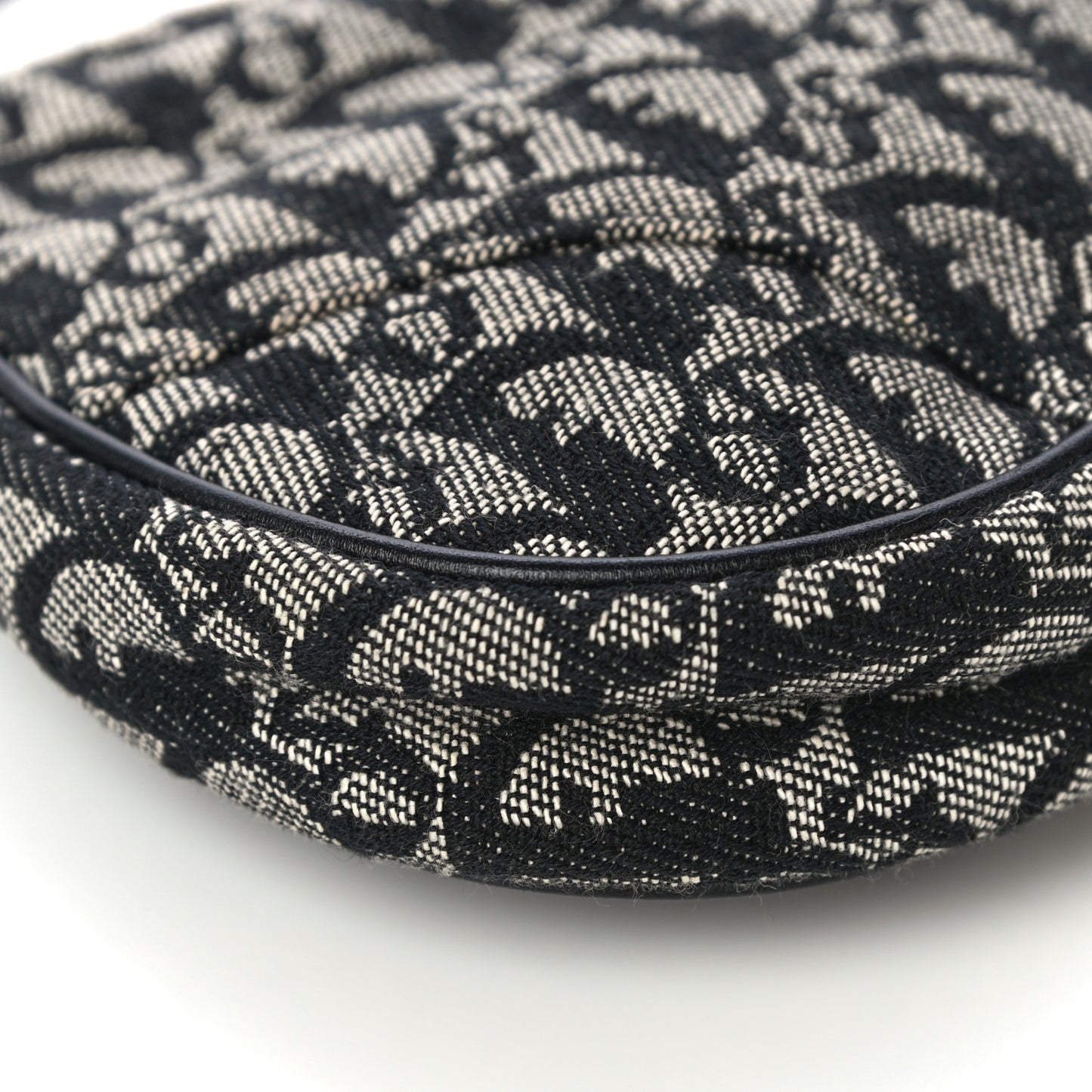 Monogram Mini Saddle Pochette Black
