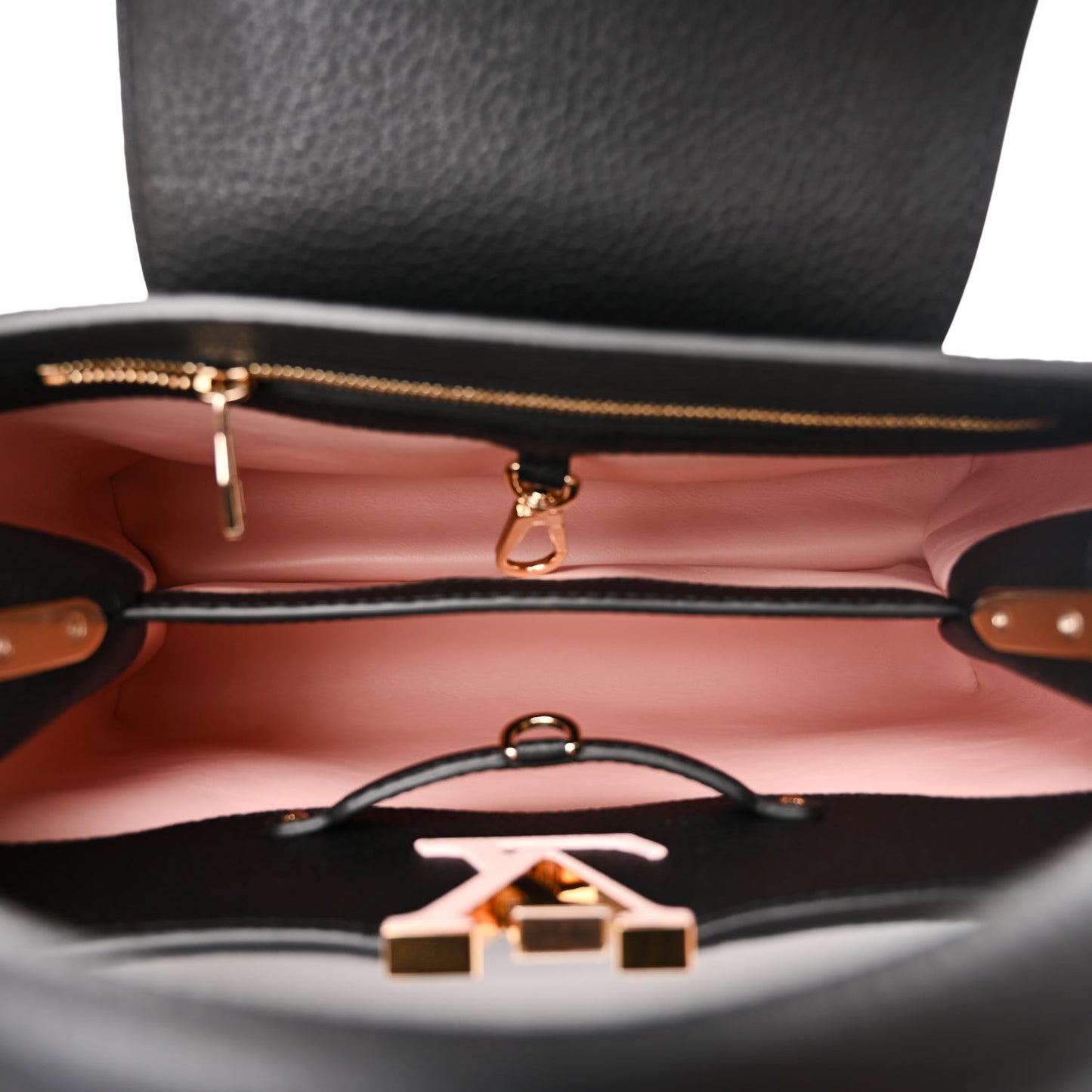 Taurillon Capucines PM Rainbow Black