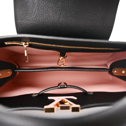 Louis Vuitton Taurillon Capucines PM Rainbow Black 5 of 12