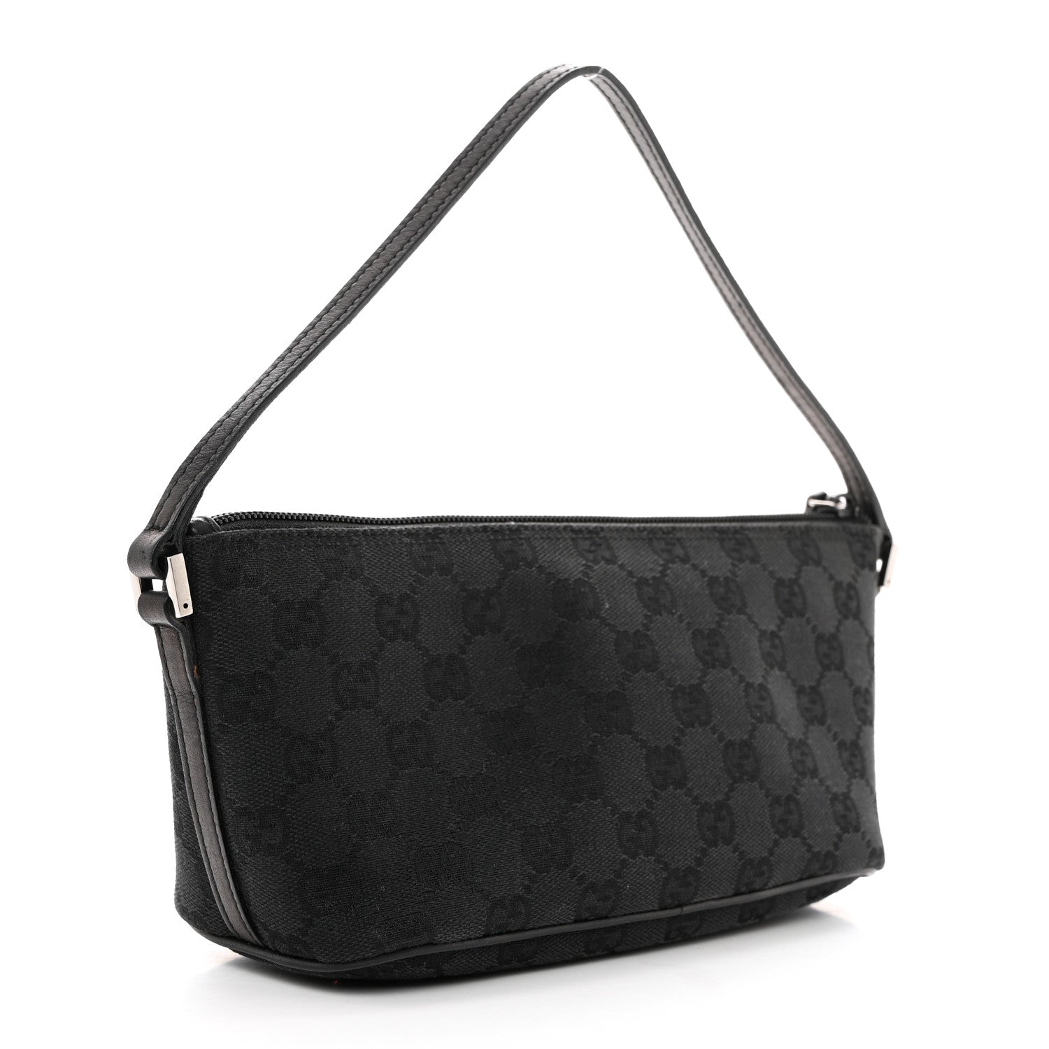 Gucci Monogram Boat Pochette Black 2 of 10