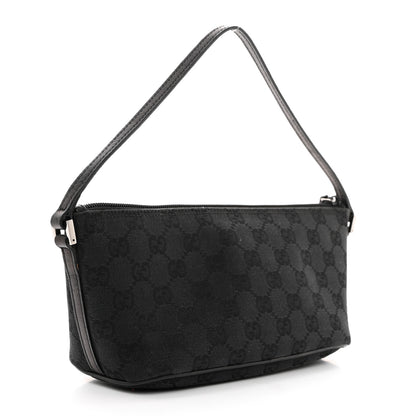 Gucci Monogram Boat Pochette Black 2 of 10
