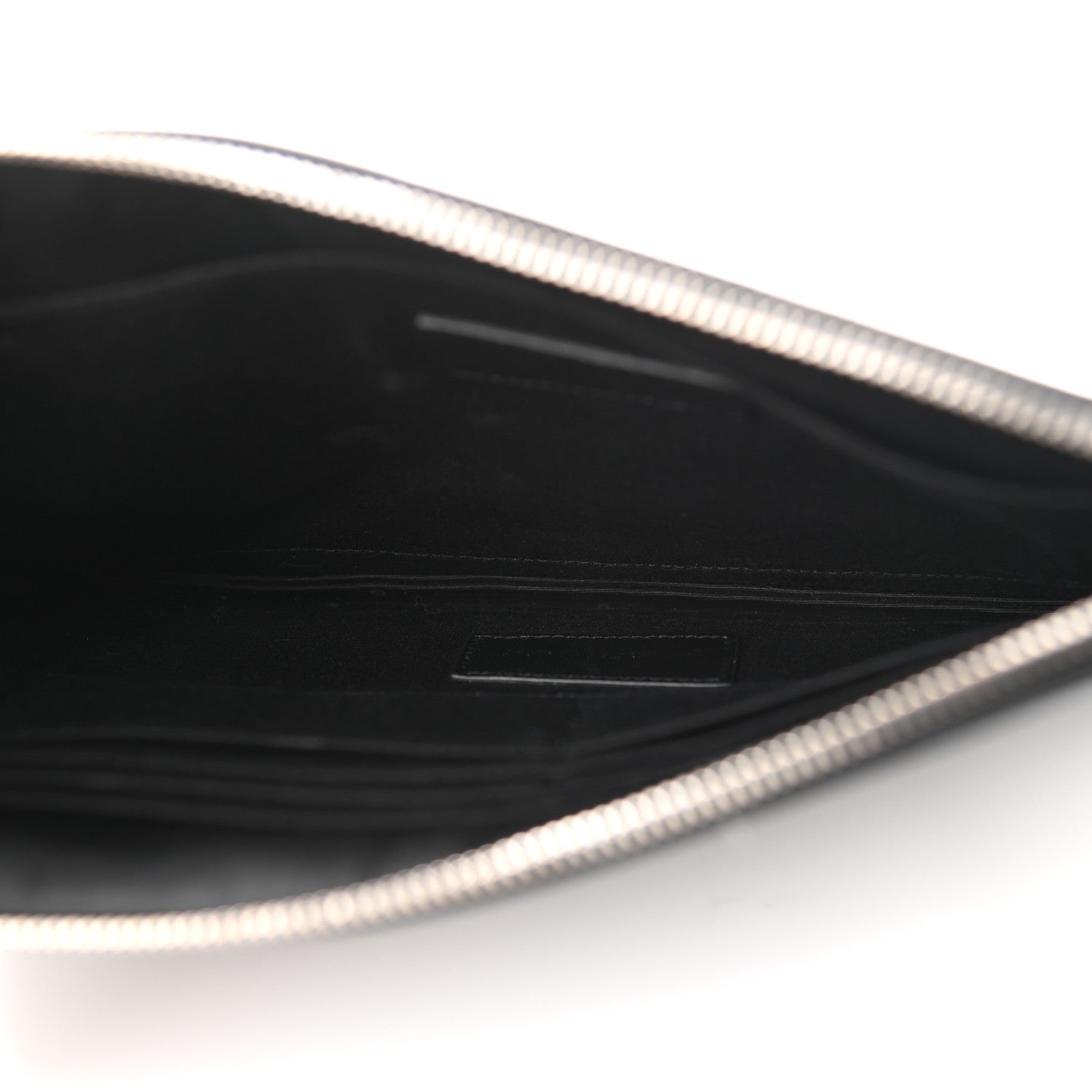 Saint Laurent Grain de Poudre Mini Tablet Holder Black 5 of 9