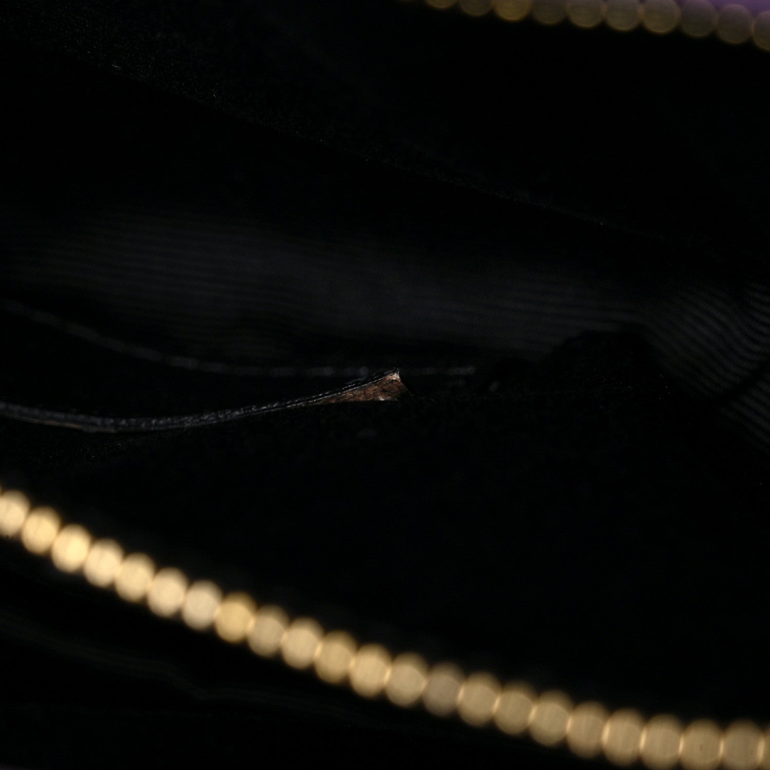 Saint Laurent Denim Y Quilted Monogram Toy Loulou Crossbody Bag Bleached Lilac 12 of 13