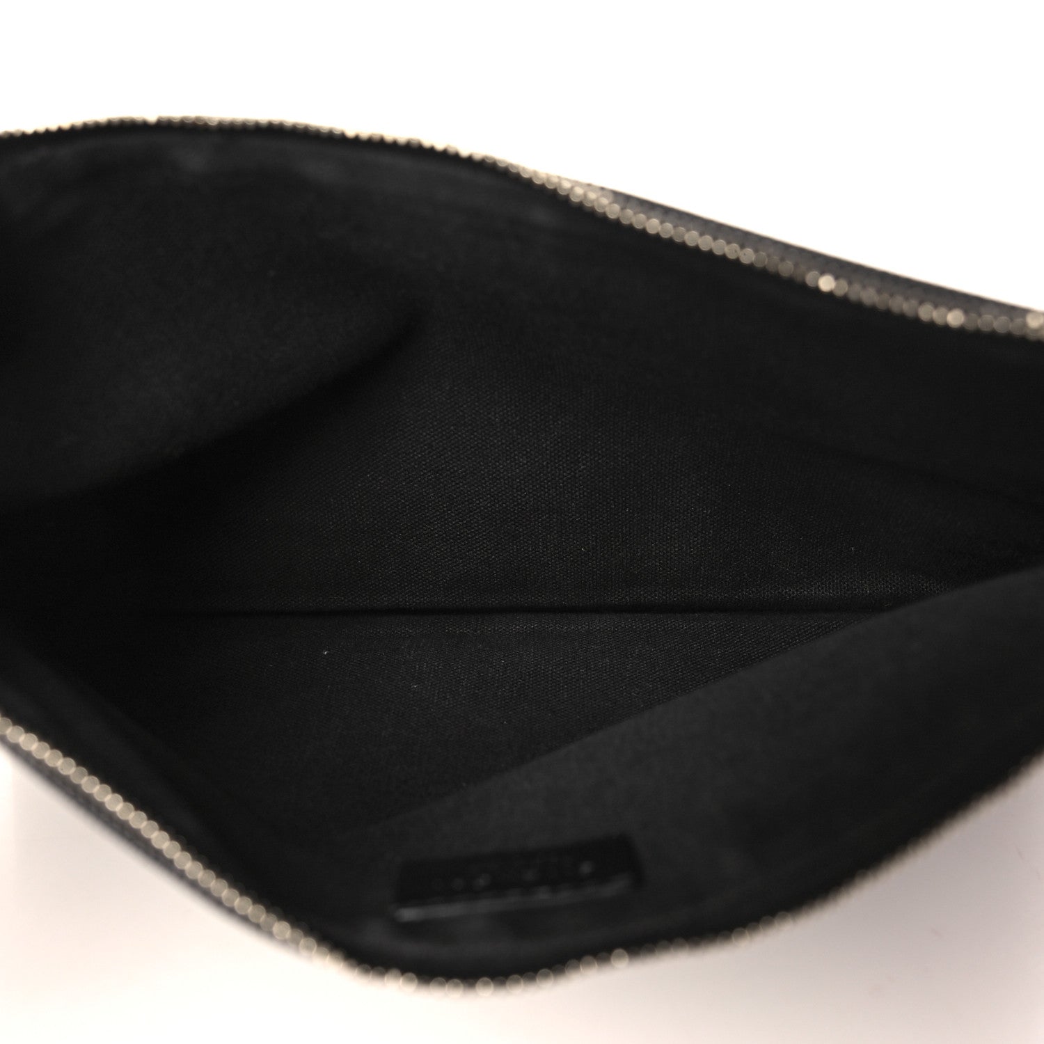 Givenchy Textured Coated Canvas Bambi Print Cosmetic Pouch Black 5 of 10