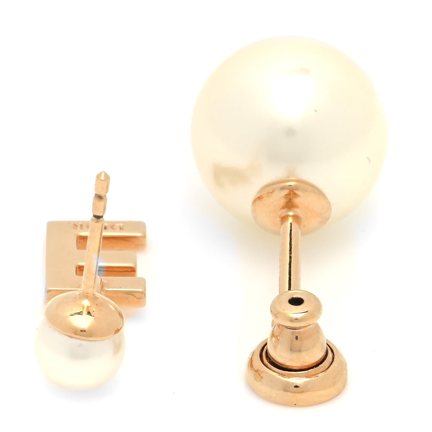 Pearl My ABCDior E Tribale Earring Gold
