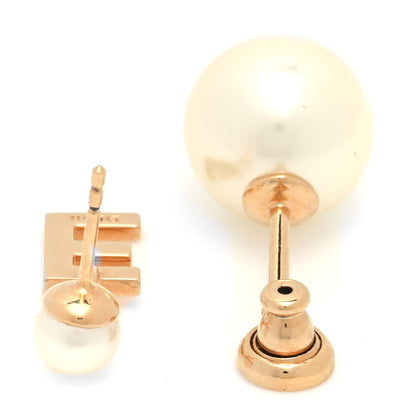 Christian Dior Pearl My ABCDior E Tribale Earring Gold 3 of 4