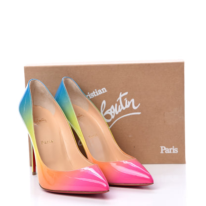 Christian Louboutin Patent Sunrise Pigalle Follies 100 Pumps 39.5 Multicolor 8 of 8