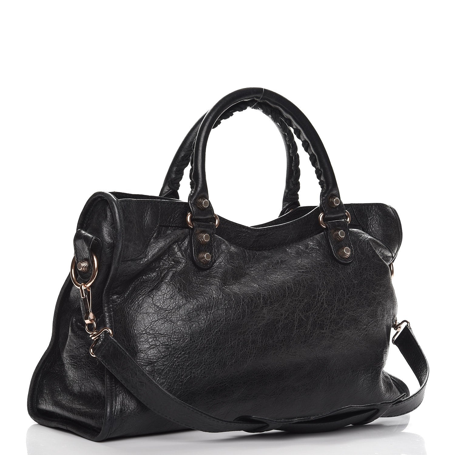Balenciaga Agneau Giant 12 Rose Gold Hardware City Black 4 of 10