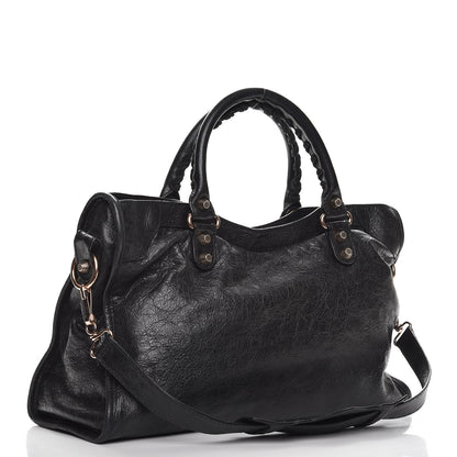 Balenciaga Agneau Giant 12 Rose Gold Hardware City Black 4 of 10