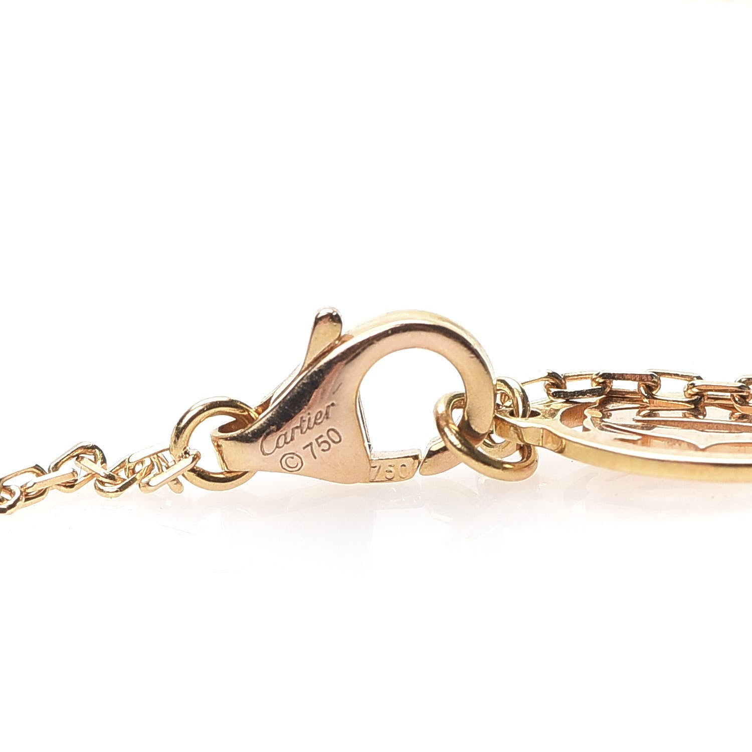 Cartier 18K Pink Gold Diamond XS D'Amour Pendant Necklace 5 of 5