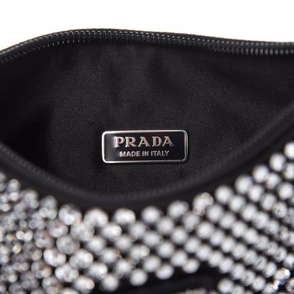 Prada Satin Crystal Mini Re-Edition 2000 Bag Cristal 8 of 12
