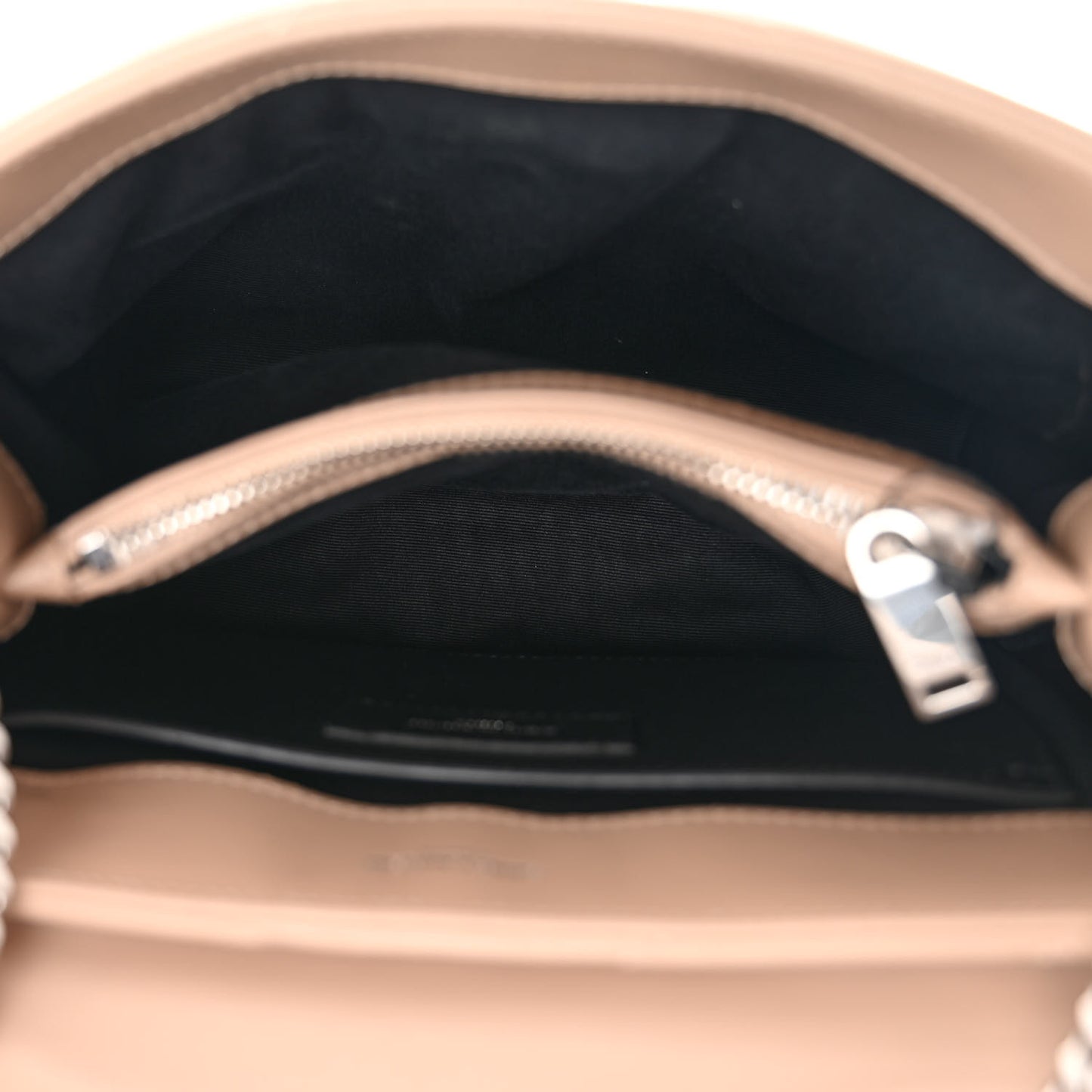 Calfskin Y Quilted Monogram Small Loulou Chain Satchel Dark Beige