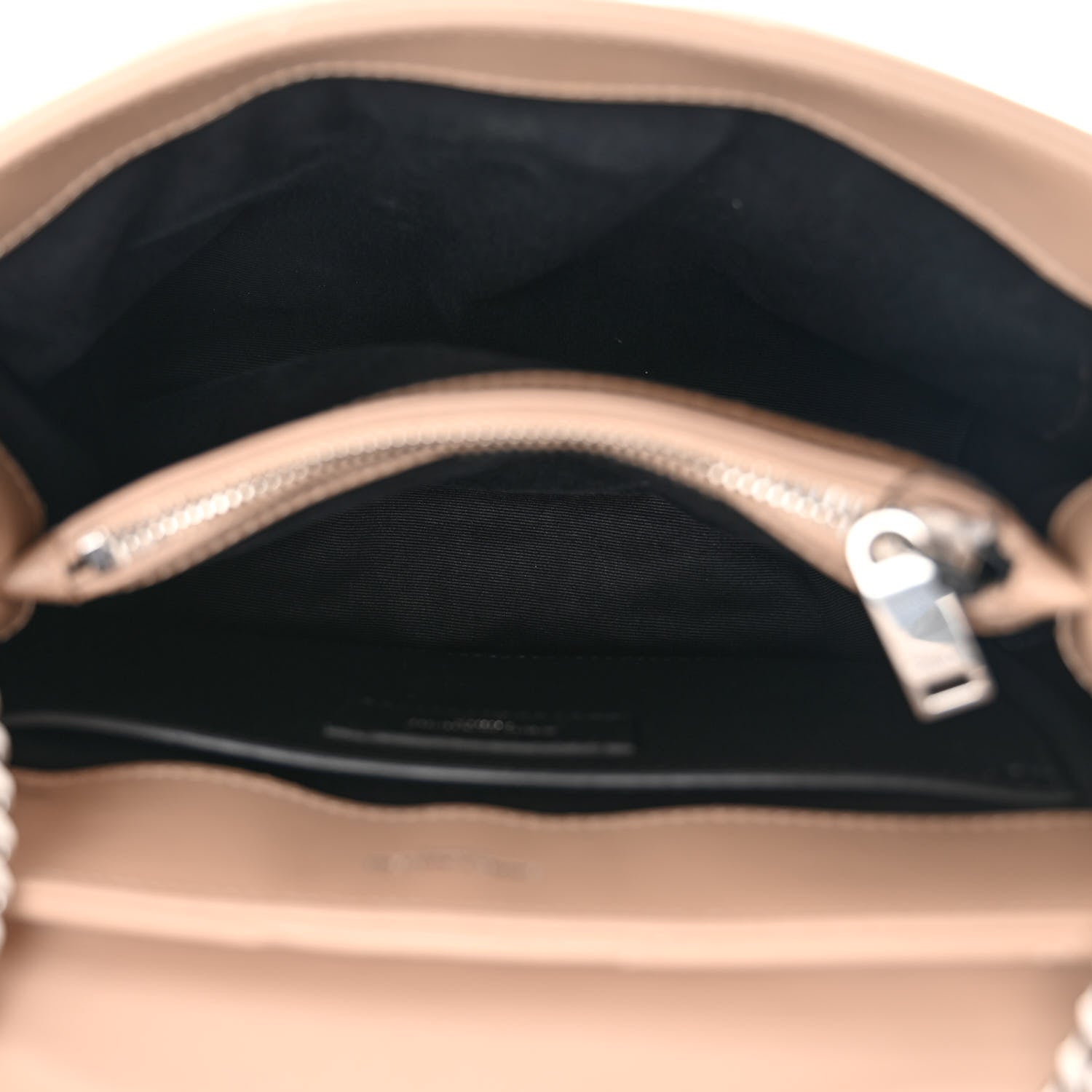 Saint Laurent Calfskin Y Quilted Monogram Small Loulou Chain Satchel Dark Beige 5 of 13