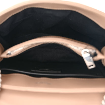 Saint Laurent Calfskin Y Quilted Monogram Small Loulou Chain Satchel Dark Beige 5 of 13