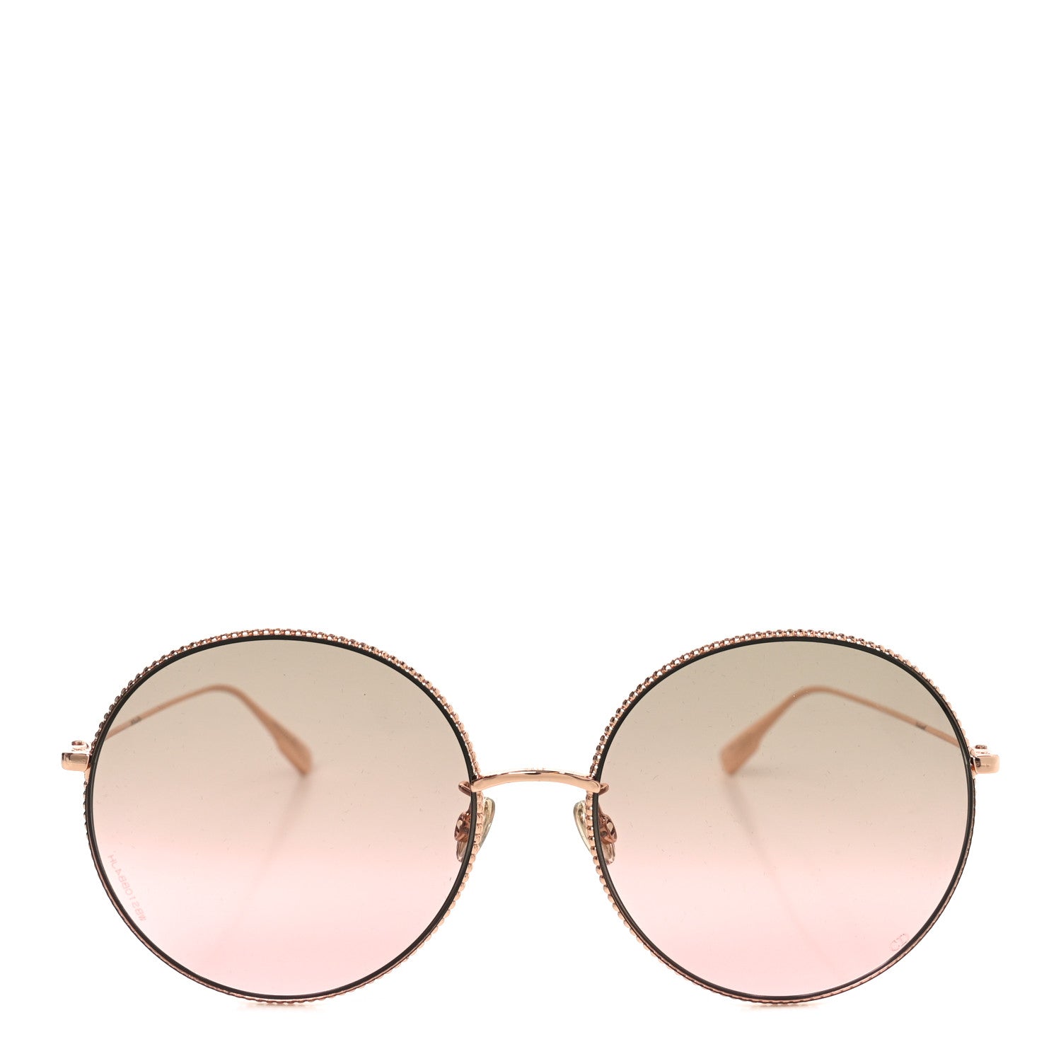 Christian Dior Society 2F Aviator Sunglasses Pink 2 of 8