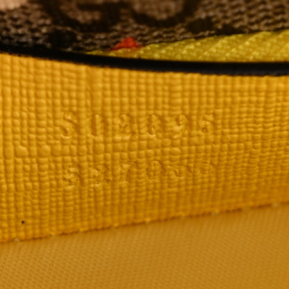 Gucci Soft GG Supreme Monogram Hearts Web Childrens Belt Bag Beige Ebony Multicolor Freesia 7 of 12