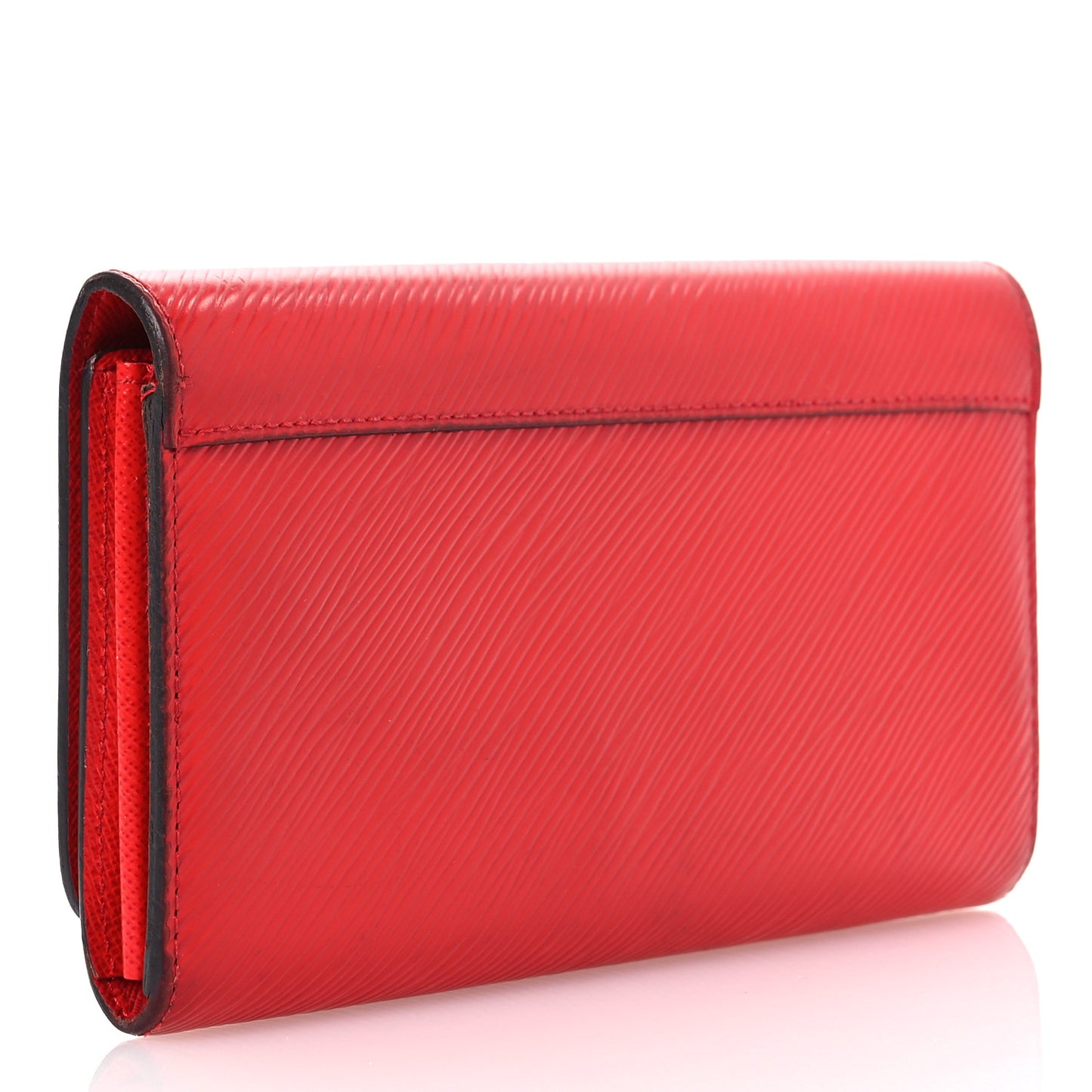 Epi Twist Wallet Coquelicot
