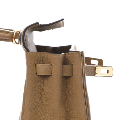 Hermes Togo Kelly Retourne 25 Bronze Dore 17 of 36