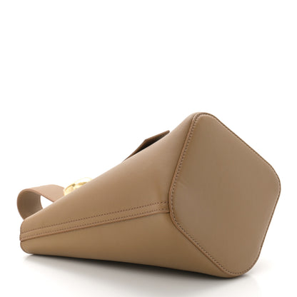 Loewe Smooth Calfskin Mini Pebble Bucket Bag Oak 4 of 9