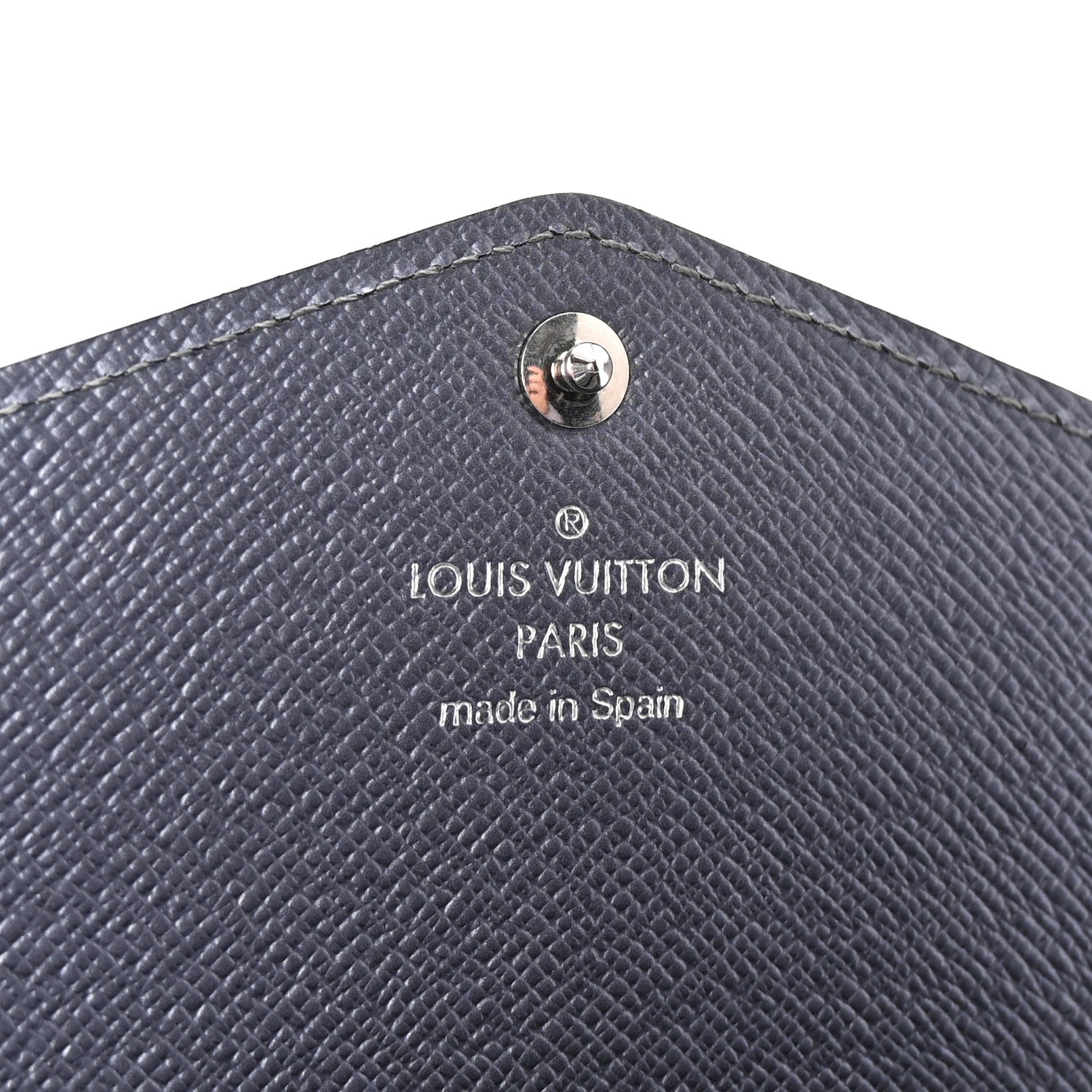 Louis Vuitton Epi Sarah Wallet NM Anthracite Nacre 6 of 6
