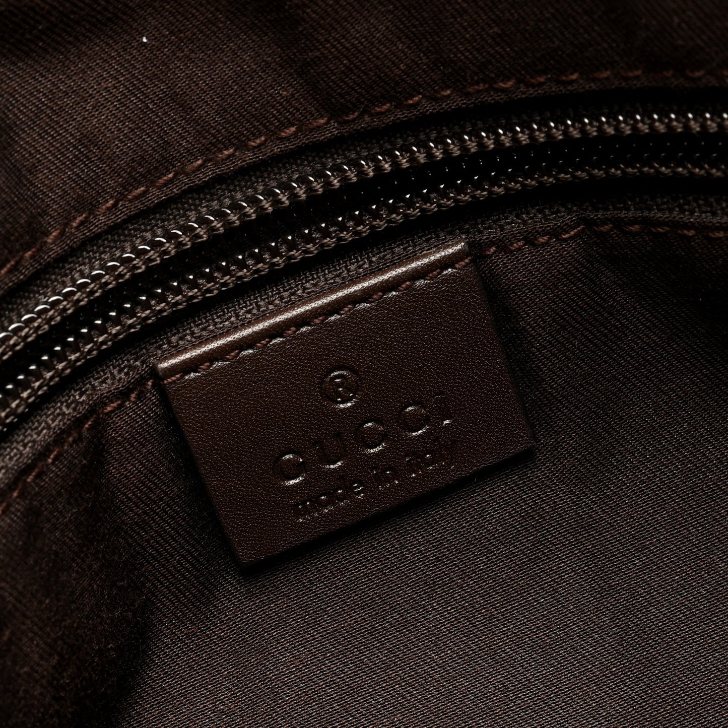 Monogram Calfskin Perforated Medium Flat Messenger Bag Dark Brown