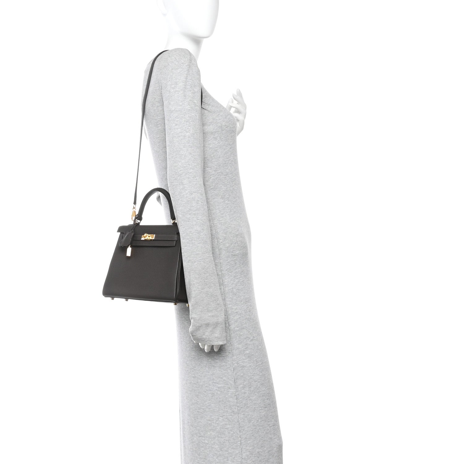 Hermes Togo Kelly Retourne 25 Ebene 2 of 11