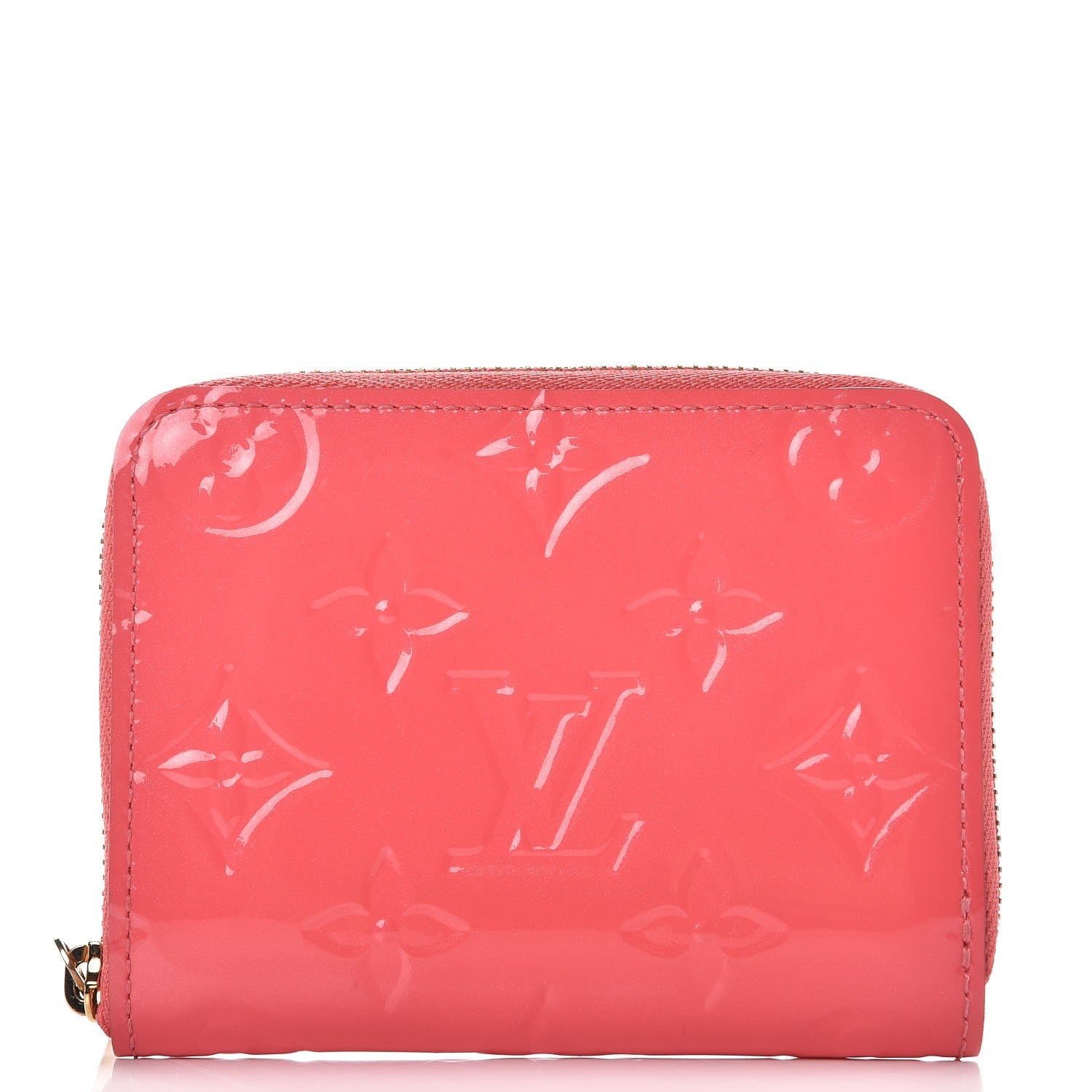 Louis Vuitton Vernis Zippy Coin Purse Rose Litchi 1 of 10