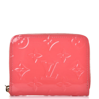 Louis Vuitton Vernis Zippy Coin Purse Rose Litchi 1 of 10