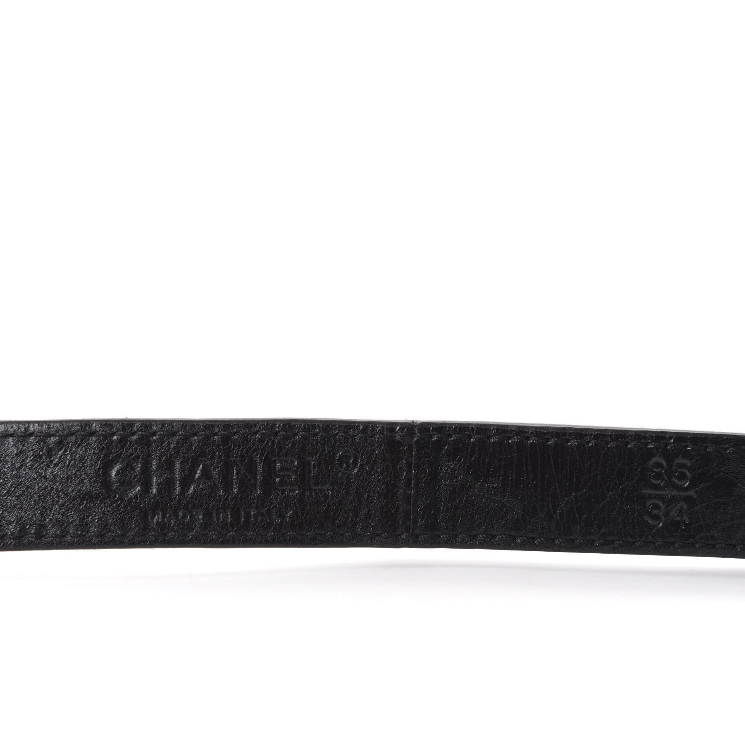 Chanel Glazed Calfskin Quilted 2.55 Reissue Flap Belt Bag Clutch 85 34 Black 8 of 10