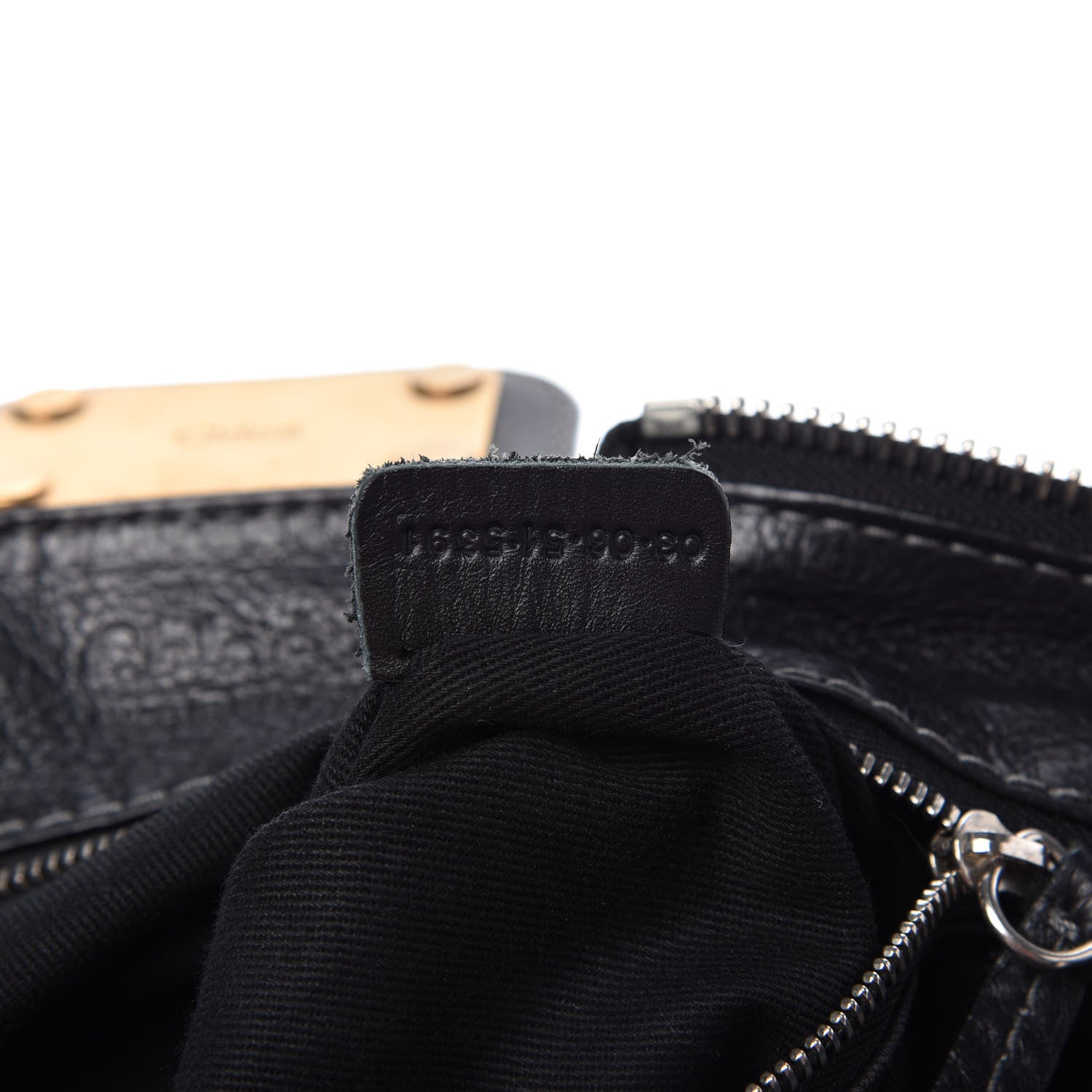 Chloe Calfskin Medium Paddington Satchel Black 9 of 10