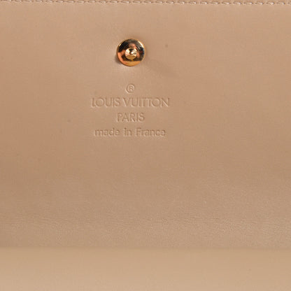 Louis Vuitton Vernis Porte Tresor International Wallet Beige 5 of 7