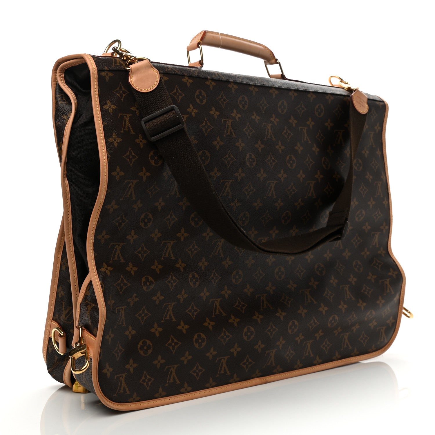 Louis Vuitton Monogram Garment Bag 3 Hangers 3 of 10