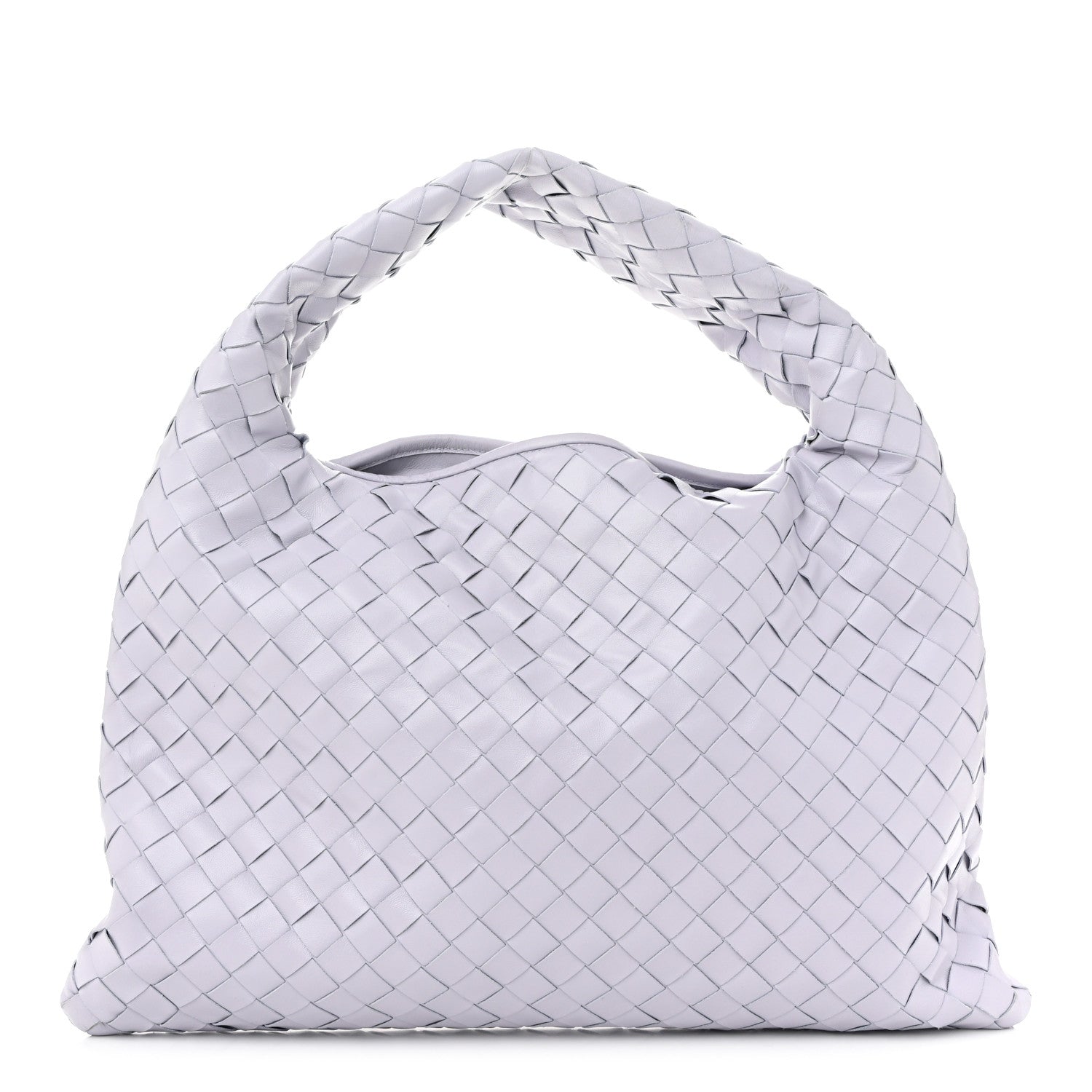 Bottega Veneta Calfskin Intrecciato Small Hop Oyster Lilac 1 of 11