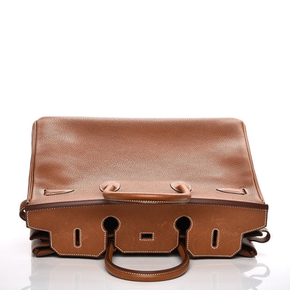 Hermes Natural Barenia Faubourg Birkin 35 Fauve 35 of 38