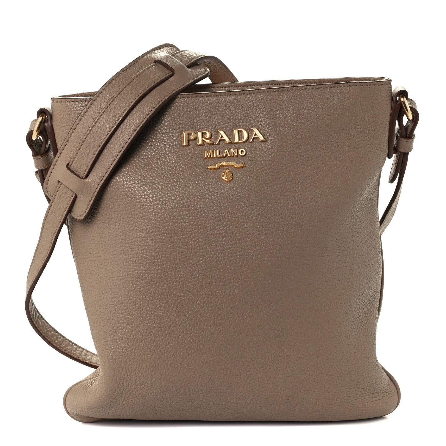 Prada Vitello Daino Crossbody Bag Cammeo 1 of 10