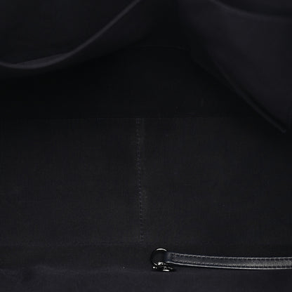 Chanel Calfskin Quilted Large CC Shopping Tote Dark Purple 5 of 11