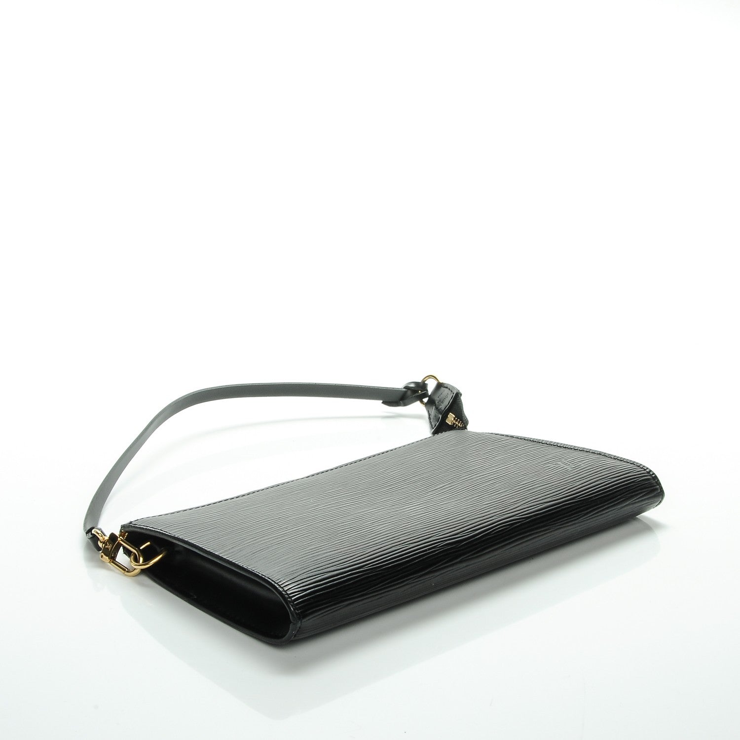 Louis Vuitton Epi Pochette Accessories 24 Black 4 of 7